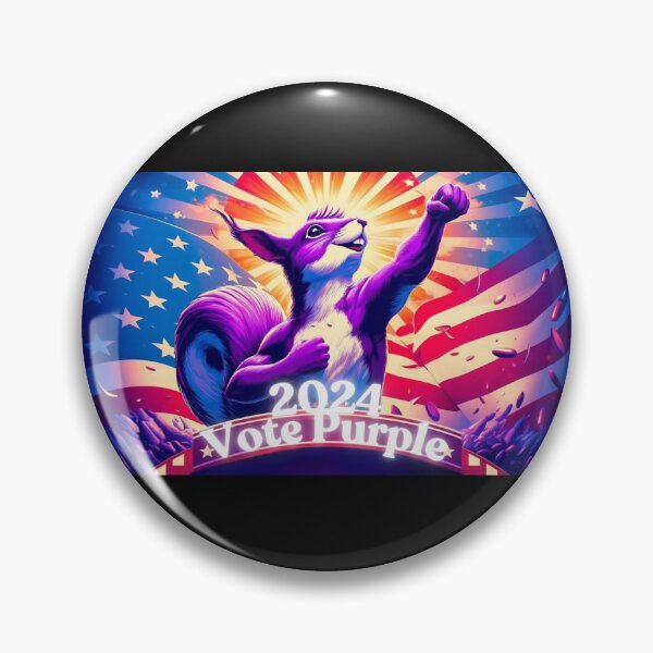 Item preview, Vote Purple in 2024 designed and sold by sourcecon.