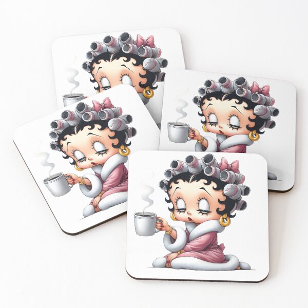Item preview, Betty Boop with Morning Coffee designed and sold by sdnative619.