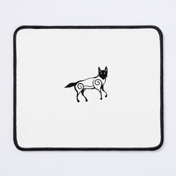 Item preview, Pictographic style wolf tee designed and sold by BlackForge.