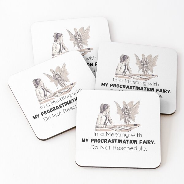 Item preview, Procrastination Fairy designed and sold by FitEnvy.