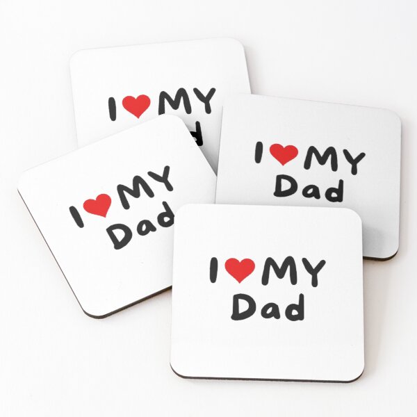 Item preview, I love my daddy - I heart my daddy designed and sold by Perryfranken.