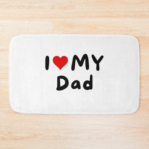 Item preview, I love my daddy - I heart my daddy designed and sold by Perryfranken.