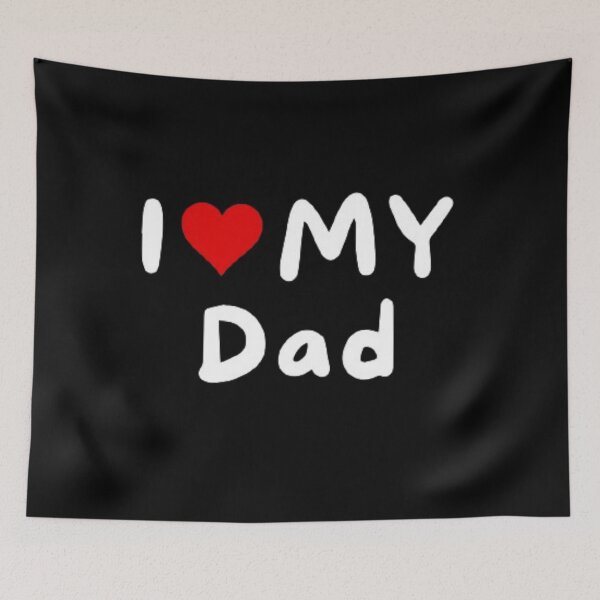 Item preview, I love my daddy - I heart my daddy designed and sold by Perryfranken.