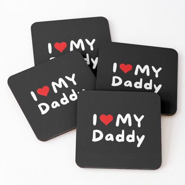 Item preview, I love my daddy - I heart my daddy designed and sold by Perryfranken.