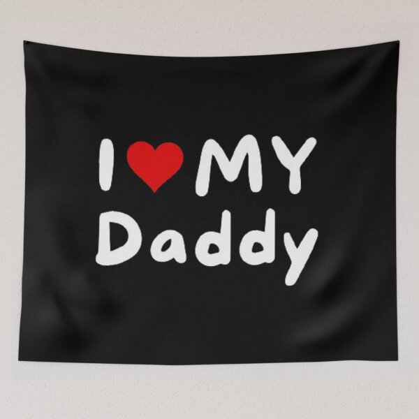 Item preview, I love my daddy - I heart my daddy designed and sold by Perryfranken.