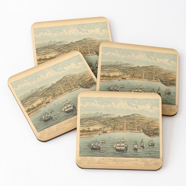 Item preview, San Francisco, California (1846-7) designed and sold by allhistory.
