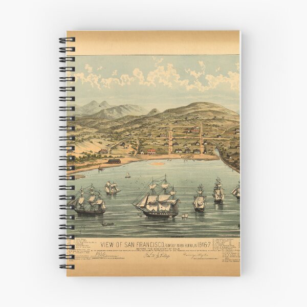 Item preview, San Francisco, California (1846-7) designed and sold by allhistory.