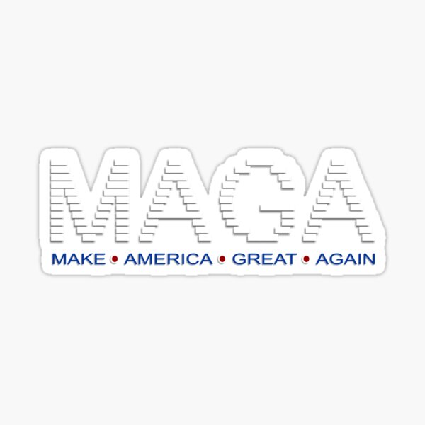 Item preview,  Make America Great Again Donald Trump USA elections 3 white designed and sold by jaharek.