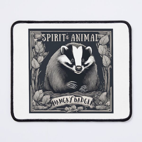 Item preview, Hangry Badger designed and sold by FitEnvy.