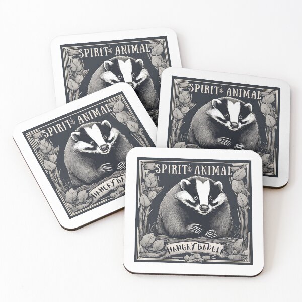 Item preview, Hangry Badger designed and sold by FitEnvy.