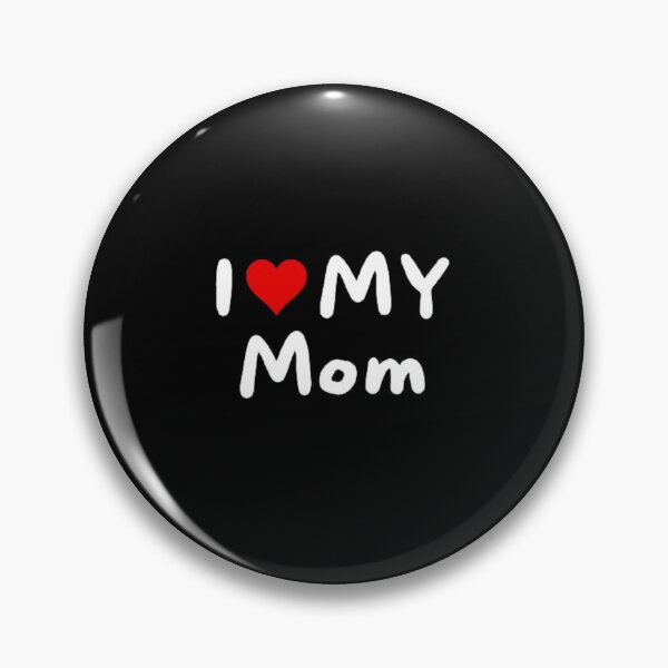 Item preview, I love my mom - I heart my mom designed and sold by Perryfranken.