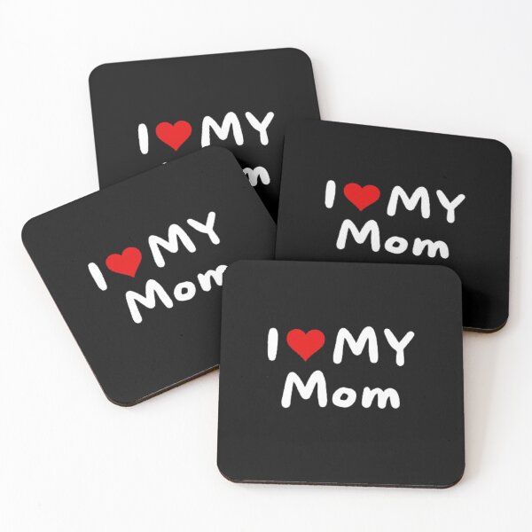 Item preview, I love my mom - I heart my mom designed and sold by Perryfranken.
