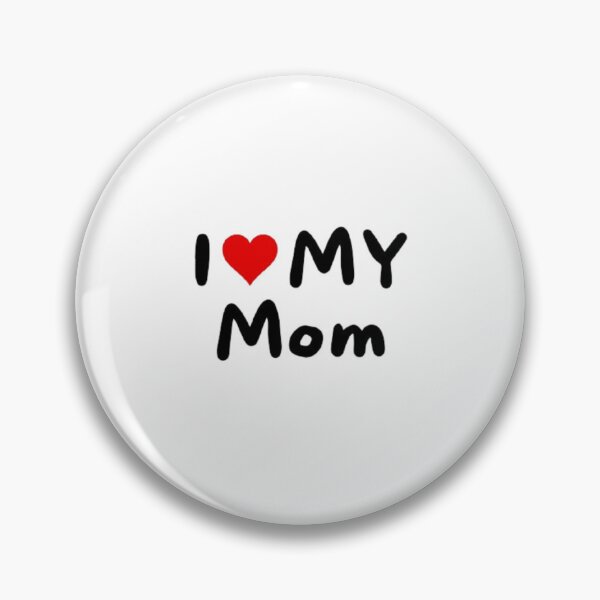 Item preview, I love my mom - I heart my mom designed and sold by Perryfranken.