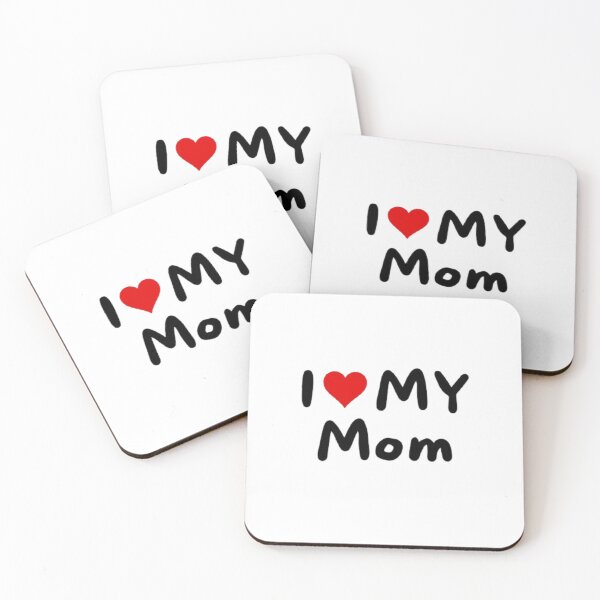 Item preview, I love my mom - I heart my mom designed and sold by Perryfranken.