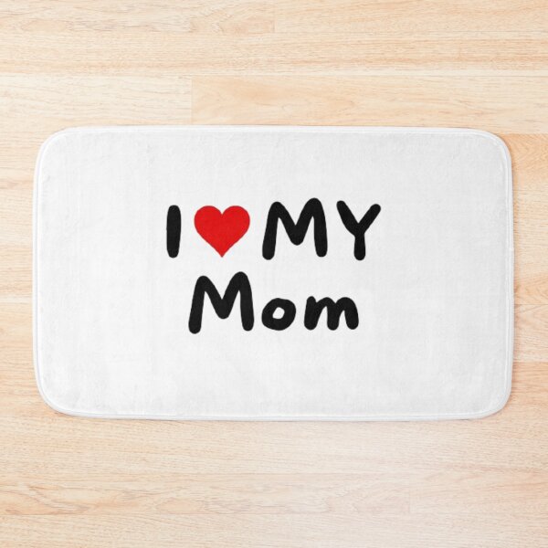 Item preview, I love my mom - I heart my mom designed and sold by Perryfranken.