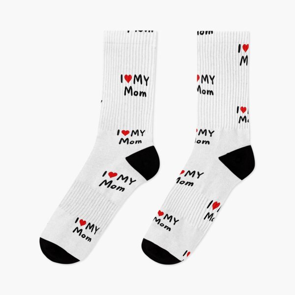 Item preview, I love my mom - I heart my mom designed and sold by Perryfranken.