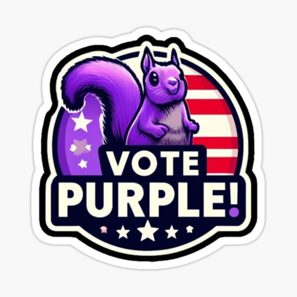 Item preview, Vote Purple!  designed and sold by sourcecon.