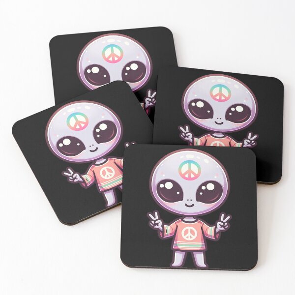 Item preview, Kauai Peace Alien  designed and sold by foilhat.