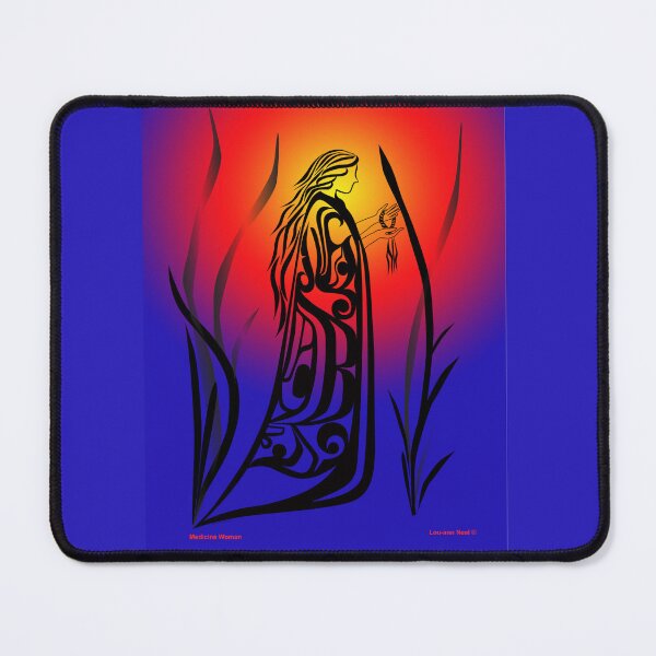 Item preview, Medicine Woman for Prints designed and sold by Lou-ann Neel.