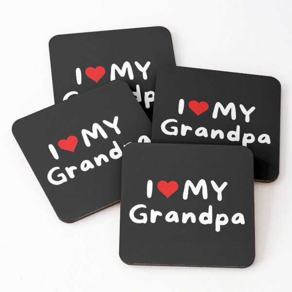 Item preview, I love my grandpa - I heart my grandpa designed and sold by Perryfranken.