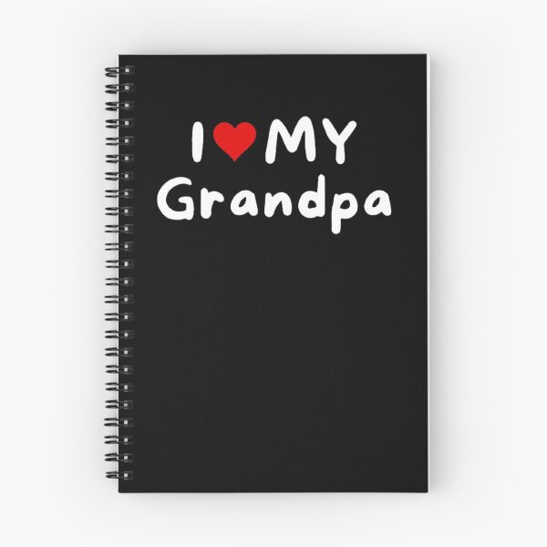 Item preview, I love my grandpa - I heart my grandpa designed and sold by Perryfranken.