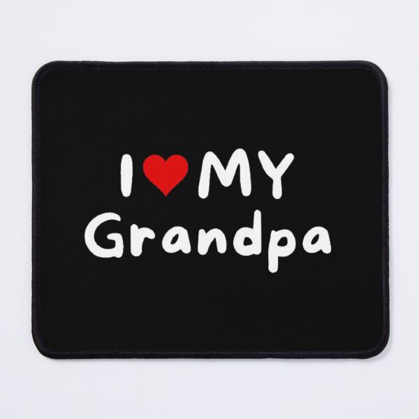 Item preview, I love my grandpa - I heart my grandpa designed and sold by Perryfranken.