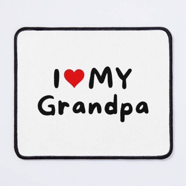 Item preview, I love my grandpa - I heart my grandpa designed and sold by Perryfranken.