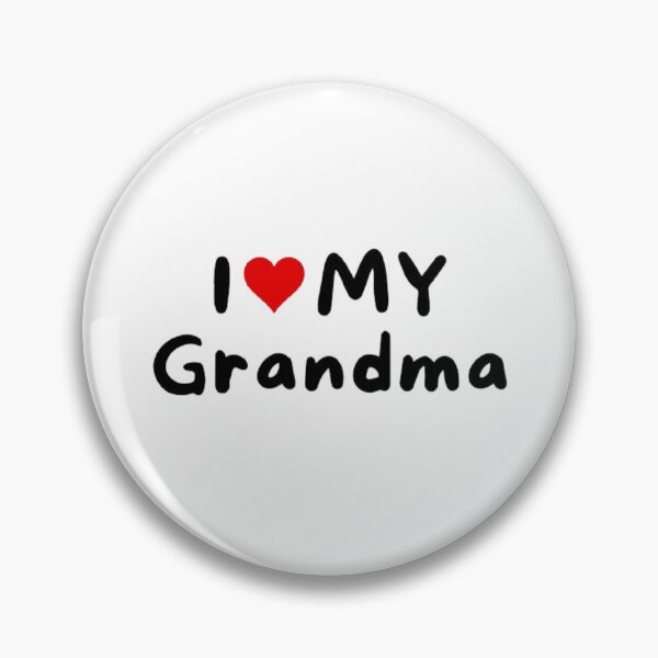 Item preview, I love my grandma - I heart my grandma designed and sold by Perryfranken.