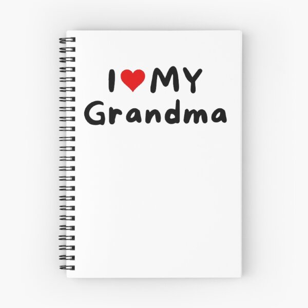 Item preview, I love my grandma - I heart my grandma designed and sold by Perryfranken.