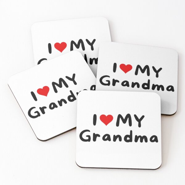 Item preview, I love my grandma - I heart my grandma designed and sold by Perryfranken.