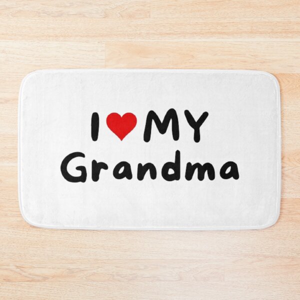 Item preview, I love my grandma - I heart my grandma designed and sold by Perryfranken.