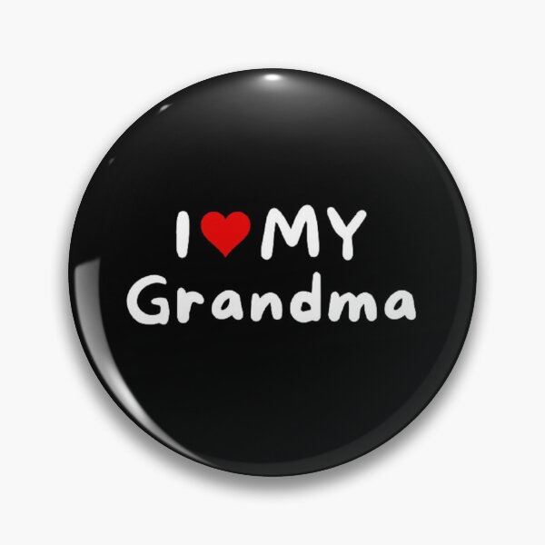 Item preview, I love my grandma - I heart my grandma designed and sold by Perryfranken.
