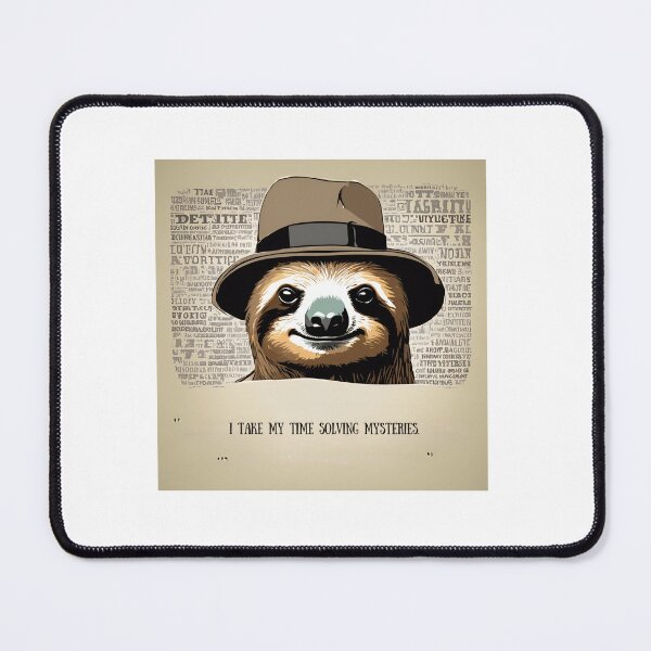 Item preview, Sloth Detective designed and sold by FitEnvy.