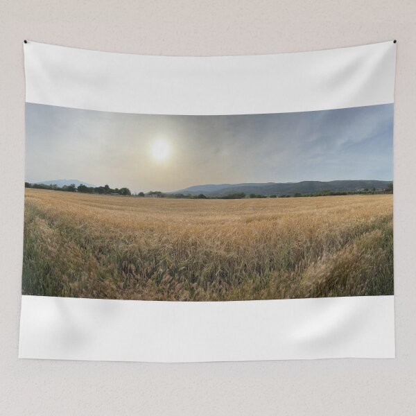 Item preview, Zygos Wheat Field at Sunset designed and sold by 4XGDesigns.