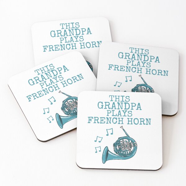 Item preview, This Grandpa Plays French Horn, Brass Musician Father's Day designed and sold by doodlerob.