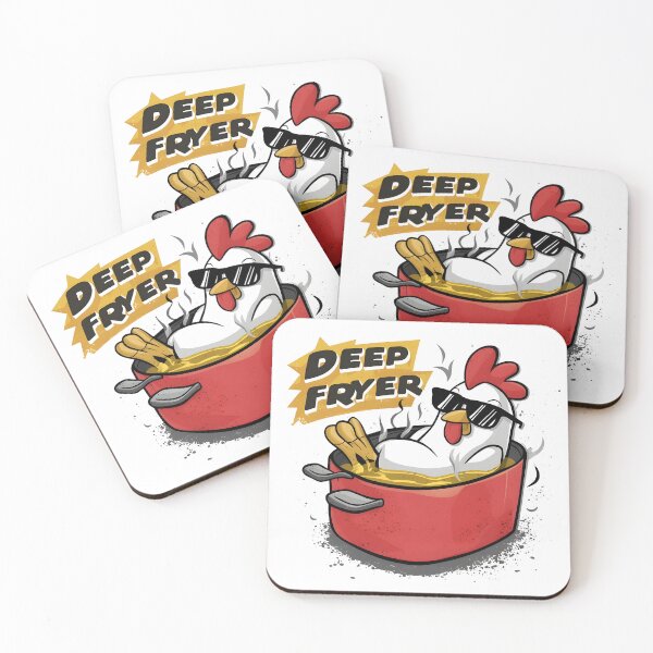 Item preview, " Deep Fryer Chicken " designed and sold by RaviSinghUbhi.