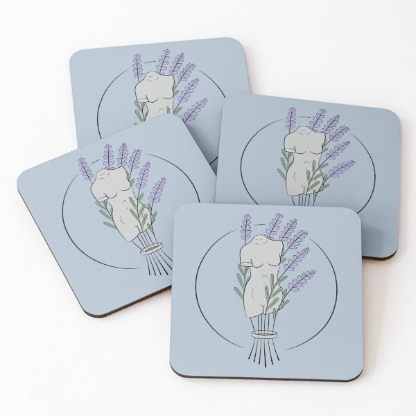 Item preview, Greek Statue in Lavender designed and sold by lemurdesigns.
