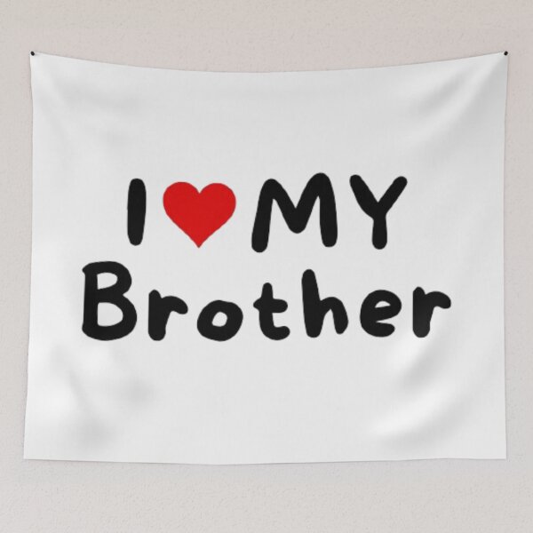 Item preview, I love my brother - I heart my brother designed and sold by Perryfranken.