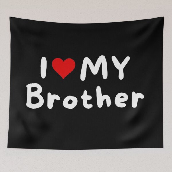 Item preview, I love my brother - I heart my brother designed and sold by Perryfranken.