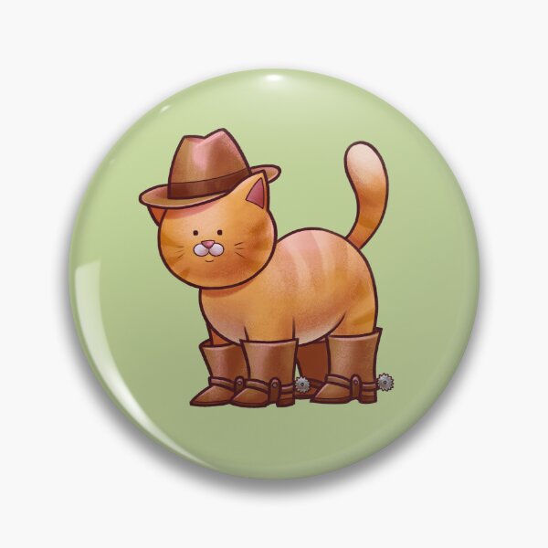 Item preview, Orange Tabby Cowboy designed and sold by minatangerina.