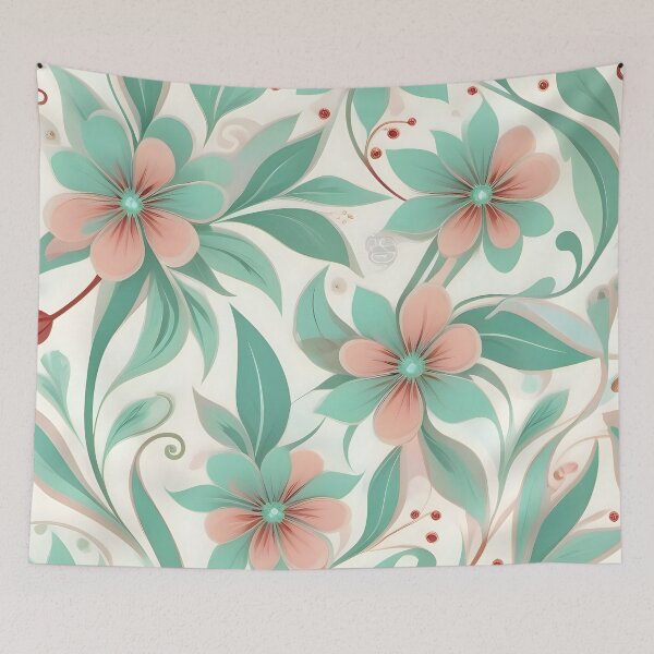 Item preview, Vintage Pastel Floral Pattern designed and sold by MrKATORSKI.
