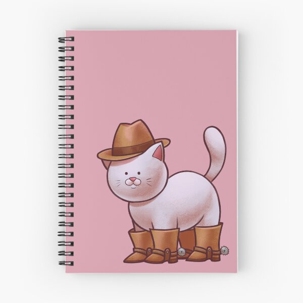 Item preview, White Cowboy Cat designed and sold by minatangerina.