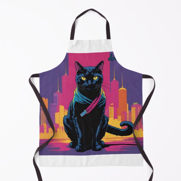 Item preview, Black cat Retro designed and sold by DreamistStore.