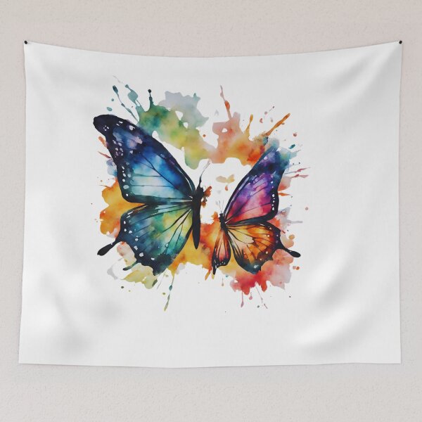 Item preview, Watercolor butterflies colloid  designed and sold by FitEnvy.
