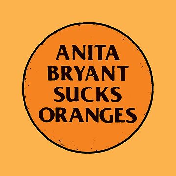 Vorschaubild zum Design Retro 1977 LGBT+ Protestslogan: Anita Sucks von BendeBear