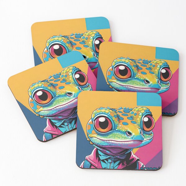 Item preview, Geco Retro designed and sold by DreamistStore.