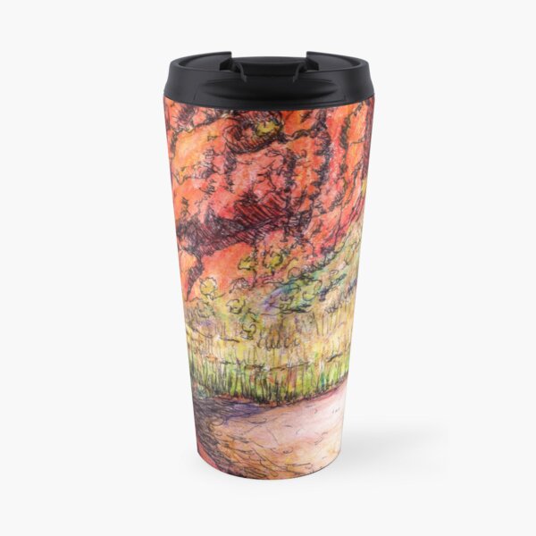 Australian Scene - Glen Helen Gorge, West MacDonnell Ranges, NT, Aus. Travel Mug