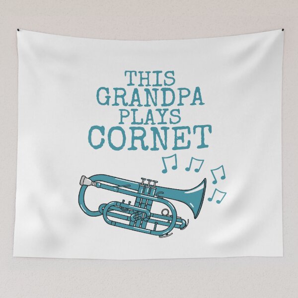 Item preview, This Grandpa Plays Cornet, Cornetist Brass Musician Father's Day designed and sold by doodlerob.