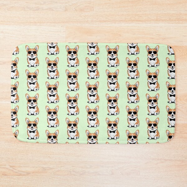 Item preview, Funny Corgi Wearing Sunglasses & Bowtie Corgi Lover -  designed and sold by PurpleLoveStore.