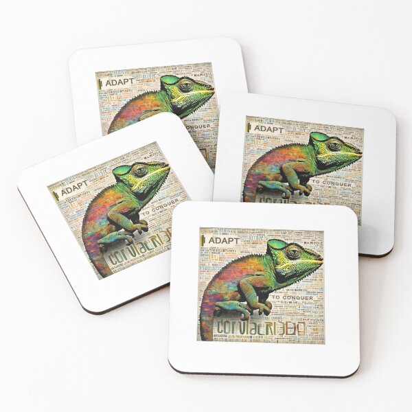 Item preview, Chameleon I adapt to conquer designed and sold by FitEnvy.